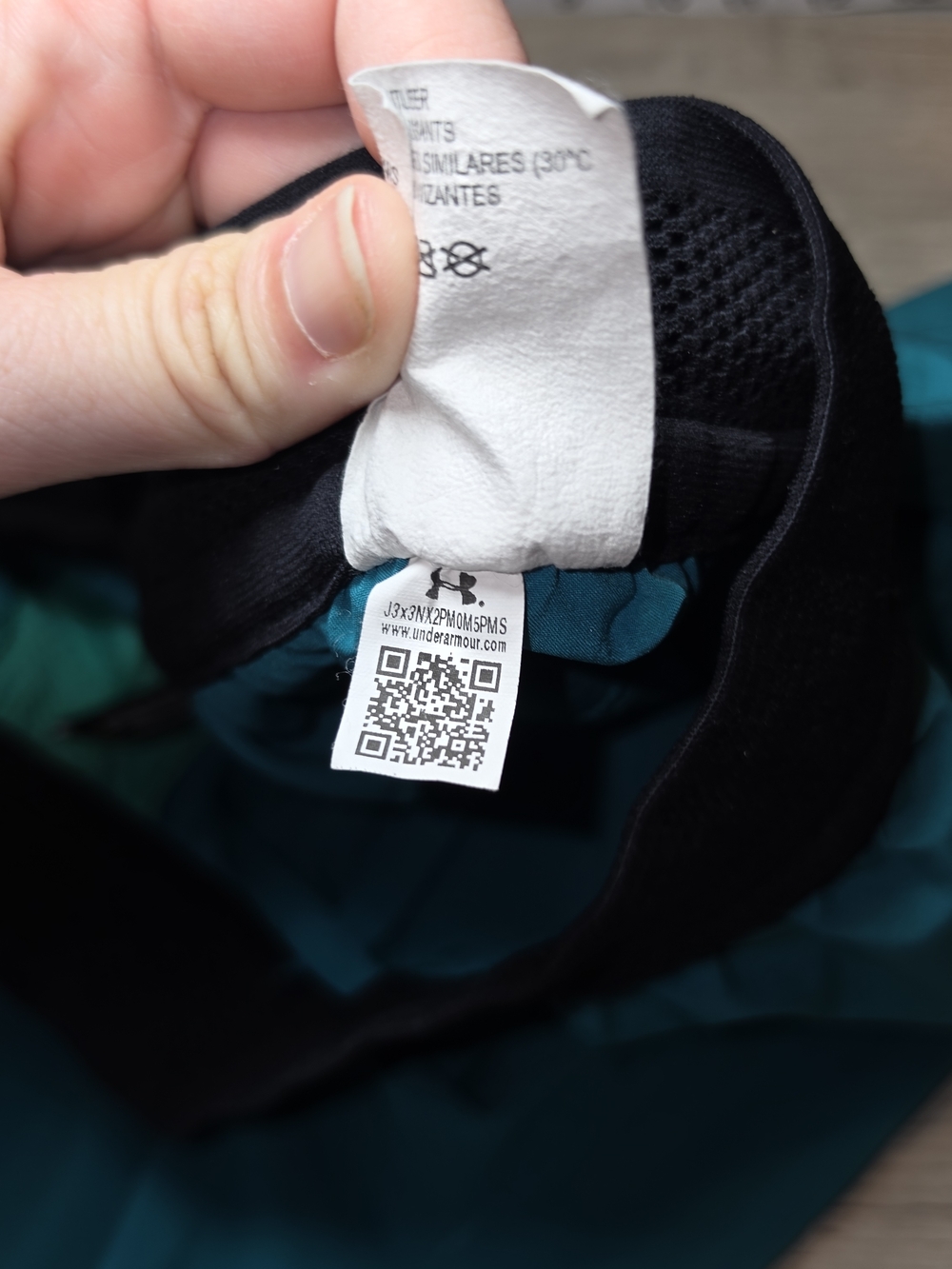 Under Armour Athletic 6inch Elastic Waist Shorts Men's Teal Color Size Medium C5 - Picture 6 of 7